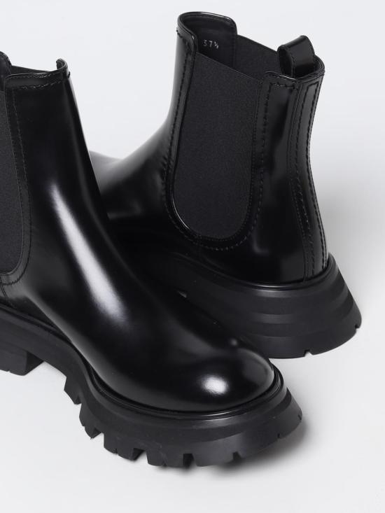 25FW 알렉산더 맥퀸 757487WIDU1 1000 Black - ALEXANDER MCQUEEN