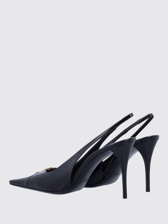 25FW 생로랑 뮬/슬리퍼 806685AAESX 1000 Black - SAINT LAURENT