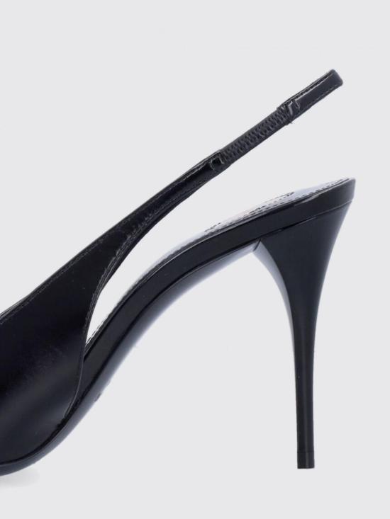 25FW 생로랑 뮬/슬리퍼 806685AAESX 1000 Black - SAINT LAURENT