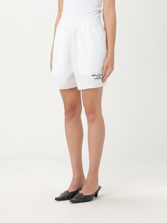 25FW 오프화이트 숏팬츠 OWCB05DS25FAB001 0110 White - OFF WHITE