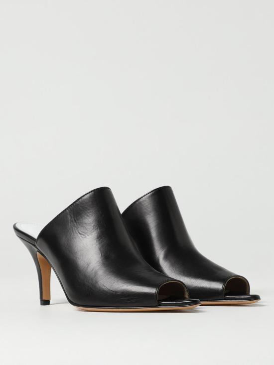 25SS MM6 메종마르지엘라 뮬/슬리퍼 S66WP0103P8303 T8013 Black - MM6 MAISON MARGIELA