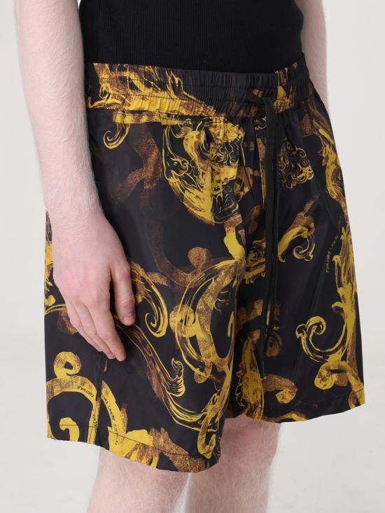 25FW 베르사체 숏팬츠 76GAD115CQS85 G89 Black - VERSACE