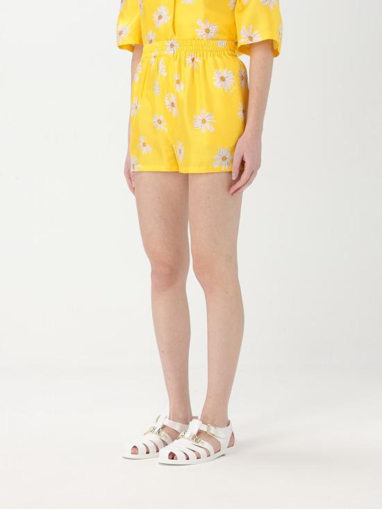 25FW 모스키노 숏팬츠 03360561 1024 Yellow - MOSCHINO