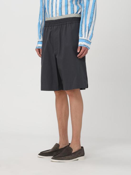 25FW 보테가베네타 숏팬츠 785715V3G20 1235 Charcoal - BOTTEGA VENETA