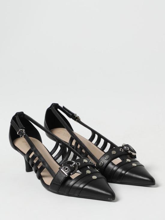 25FW 핑코 뮬/슬리퍼 SD0249P003 Z99 Black - PINKO