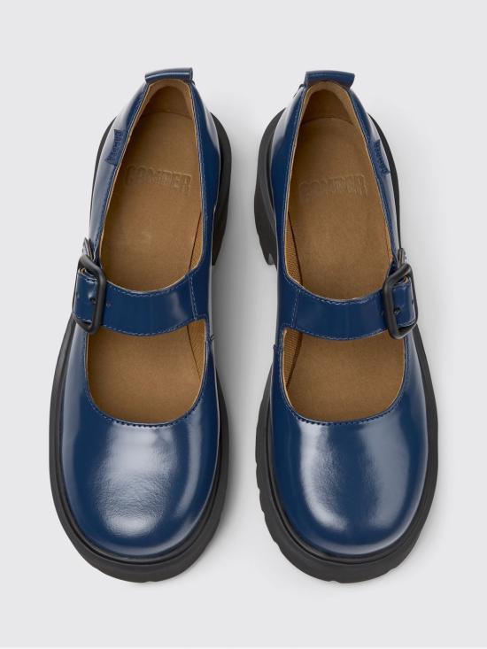 26SS 캠퍼 MILAH 밀라 레더 메리제인 K201681 006 MILAH 0 Blue - CAMPER