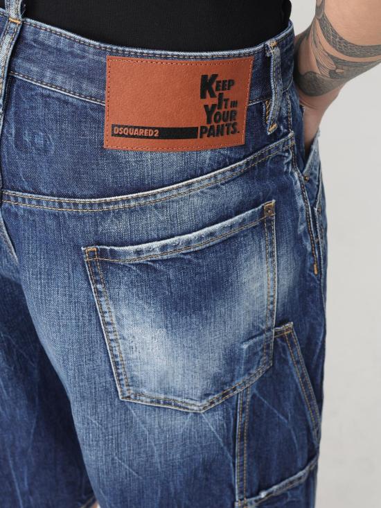 25SS 디스퀘어드2 숏팬츠 S74MU0872S30309 470 Denim - DSQUARED2