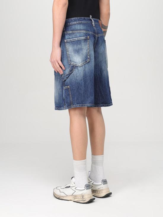 25SS 디스퀘어드2 숏팬츠 S74MU0872S30309 470 Denim - DSQUARED2