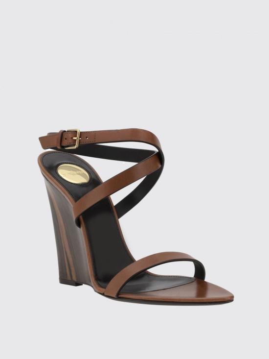 25SS 생로랑 뮬/슬리퍼 818168DWE00 6036 Burnt - SAINT LAURENT