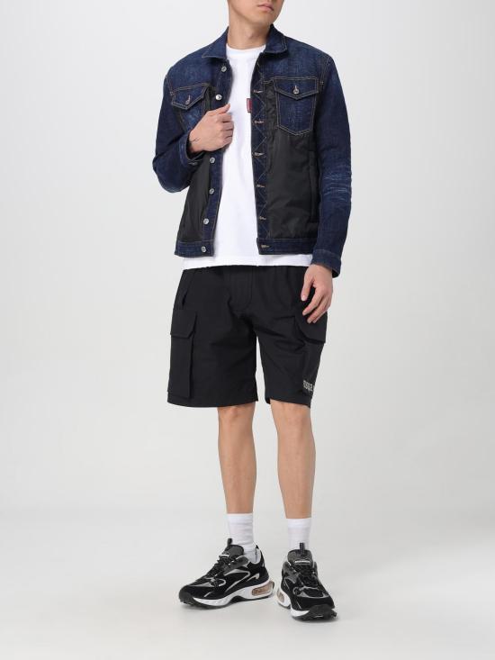 25SS 디스퀘어드2 숏팬츠 S74MU0876S53578 900 Black - DSQUARED2