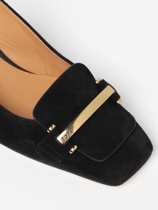 25FW 토즈 뮬/슬리퍼 XXW63L0JE10HR0 B999 Black - TODS