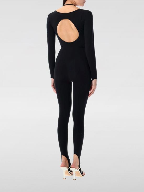 25SS 안드레아 아다모 점프수트 PS25525300 004 Black - ANDREA ADAMO