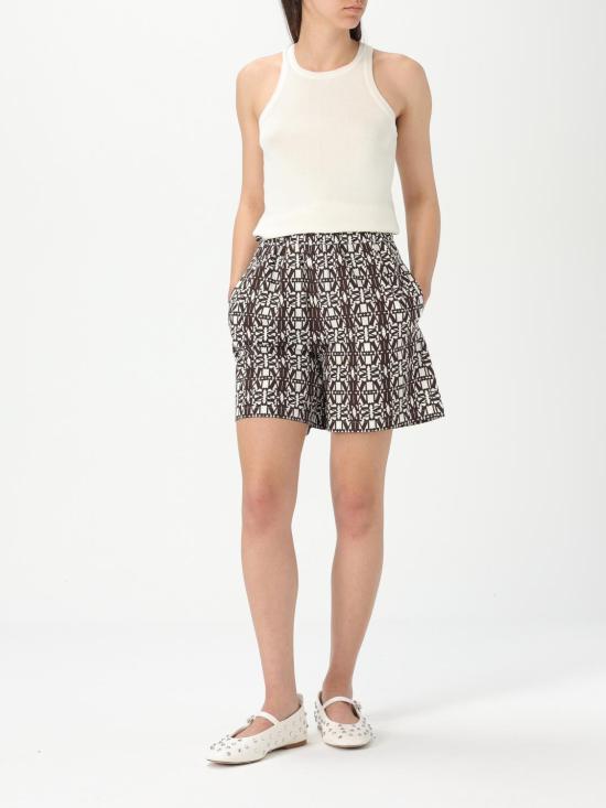 25FW 막스마라 숏팬츠 2511141032600 003 Brown - MAX MARA