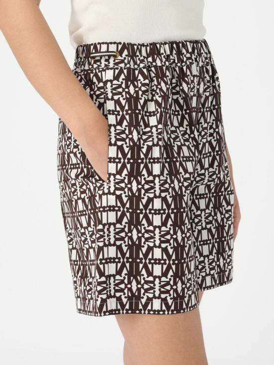 25FW 막스마라 숏팬츠 2511141032600 003 Brown - MAX MARA