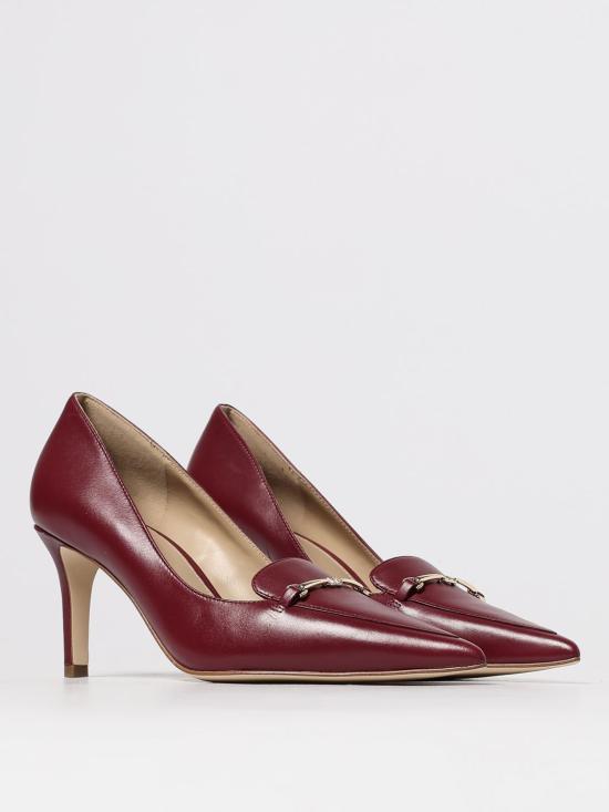 25FW 마이클 코어스 뮬/슬리퍼 40T5LEMP1L 691 Red Purple - MICHAEL KORS