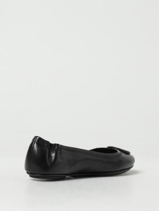 25FW 토리버치 미니 트래블 발레 플랫 슈즈 155637 006 Black - TORY BURCH