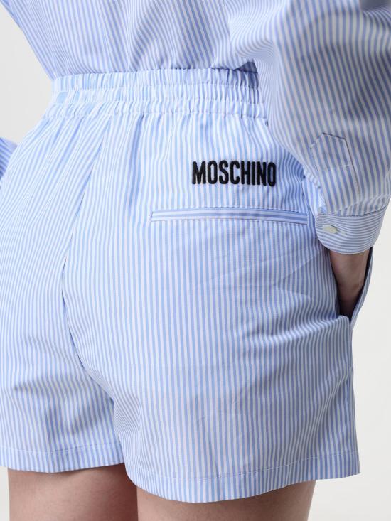 25FW 모스키노 숏팬츠 03280532 2303 Blue - MOSCHINO