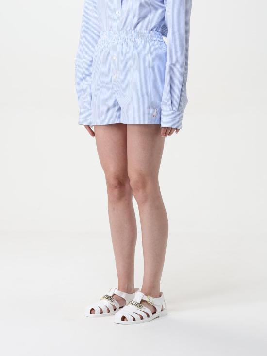 25FW 모스키노 숏팬츠 03280532 2303 Blue - MOSCHINO
