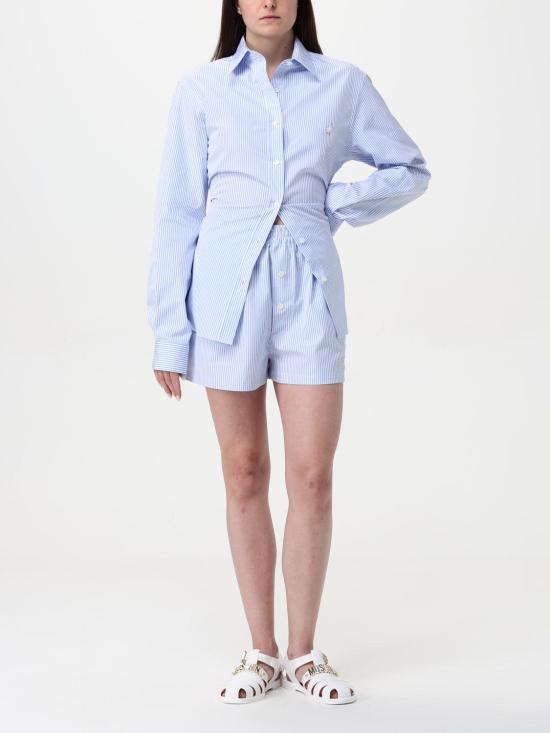 25FW 모스키노 숏팬츠 03280532 2303 Blue - MOSCHINO