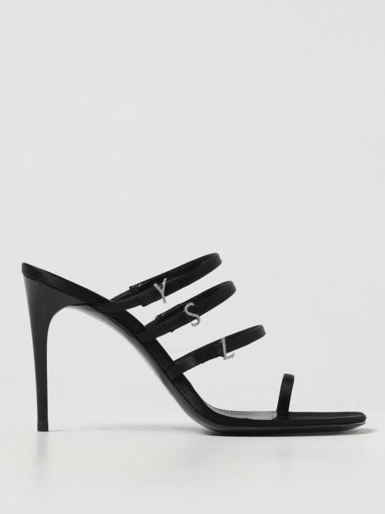 25FW 생로랑 뮬/슬리퍼 7752149QNAG 1000 Black