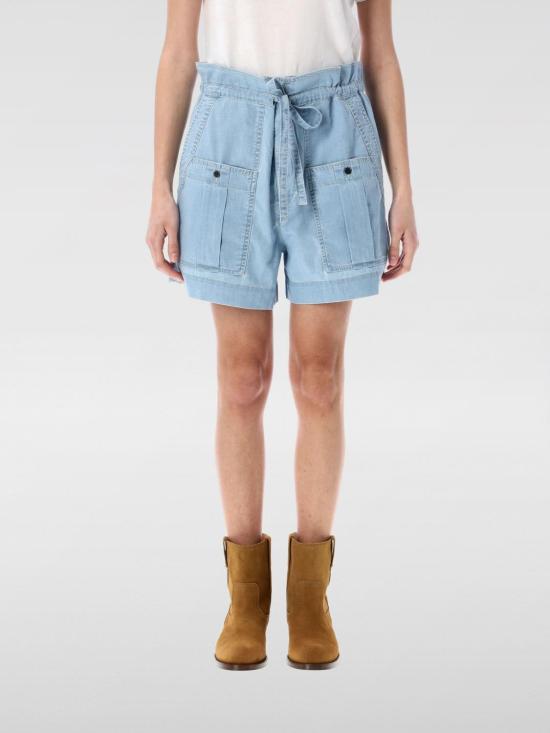 25SS 이자벨마랑에뚜왈 숏팬츠 SH0209FAC1I01E 30LU Gnawed Blue