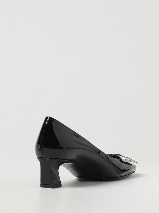 26SS 로저비비에 트럼펫 메탈 버클 펌프스 RVW44815280D1P B999 Black - ROGER VIVIER