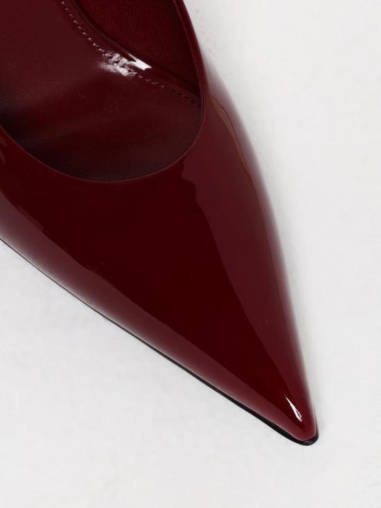 25FW 생로랑 힐/펌프스 8136871TV00 6117 Burgundy - SAINT LAURENT
