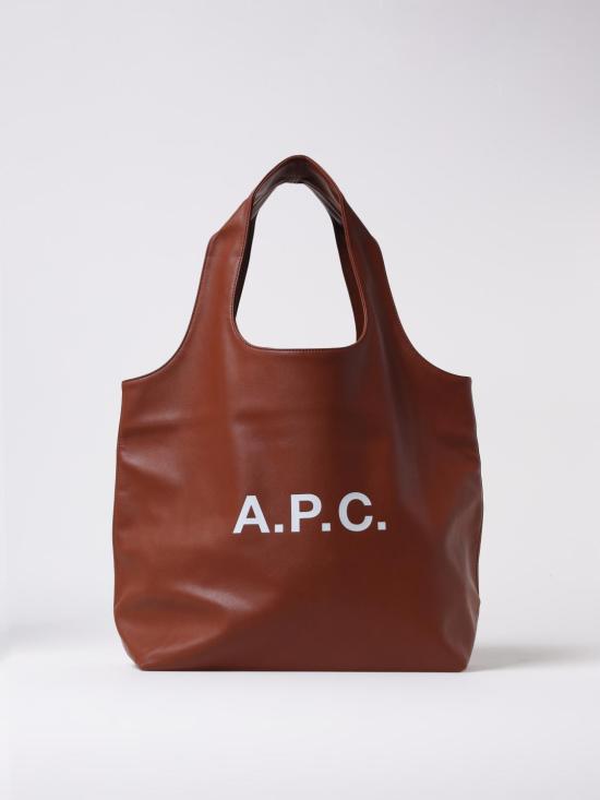 25FW 아페쎄 니논 토트백 PUAATM61565 CAD Brown