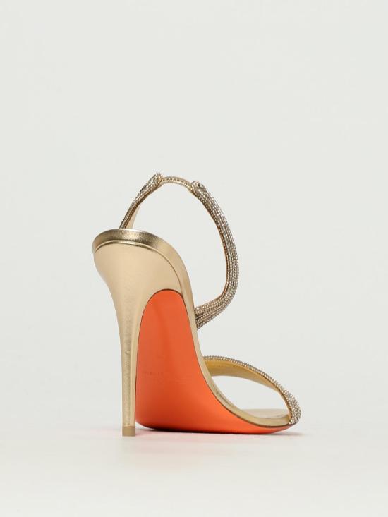 25SS 산토니 뮬/슬리퍼 WHLL71643HA2TTRW O35 Gold - SANTONI