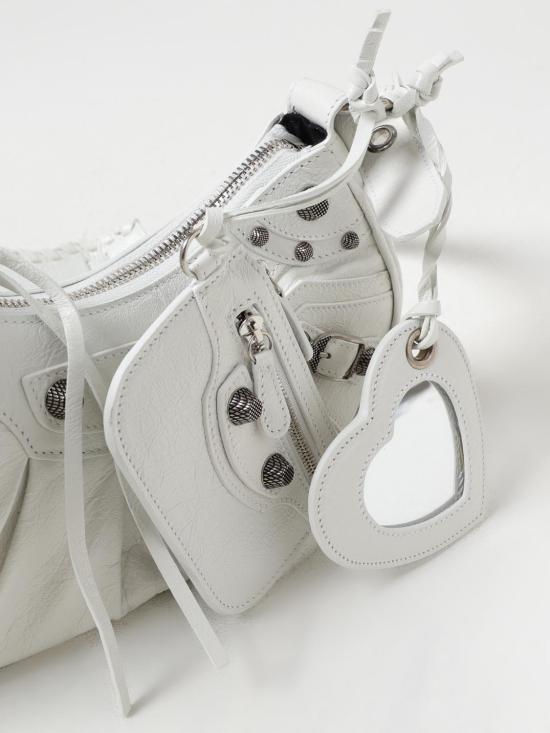 25SS 발렌시아가 Le Cagole 르 카골 숄더백 671309 1VG9Y 9104 White - BALENCIAGA