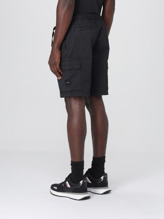 25SS 보스 숏팬츠 50534196 001 Black - BOSS