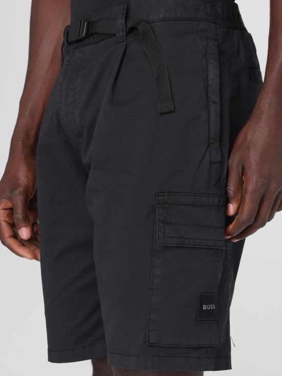 25SS 보스 숏팬츠 50534196 001 Black - BOSS