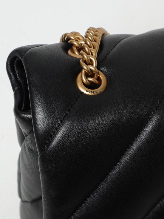 25FW 핑코 숄더백 100037A0F2 Z99Q Black - PINKO