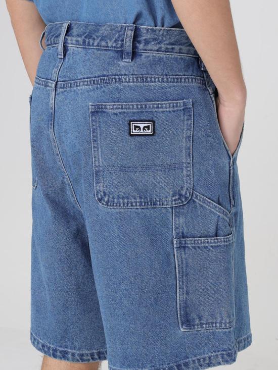 25SS 오베이 숏팬츠 172100084 LIN Indigo - OBEY