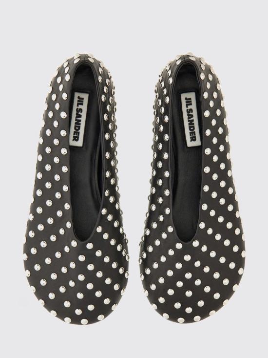 25SS 질샌더 플랫 슈즈 J15WZ0026P8173 001 Black - JIL SANDER