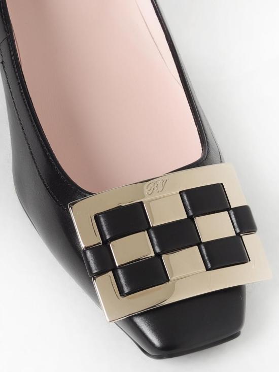 25SS 로저비비에 뮬/슬리퍼 RVW44840940BSS B999 Black - ROGER VIVIER