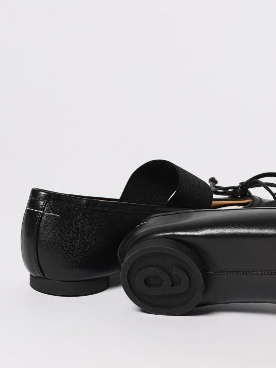 25FW MM6 메종마르지엘라 아나토믹 뉴메릭 발레리나 플랫 슈즈 아나토믹 뉴메릭 발레리나  S59WZ0099P3628 T8013 Black - MM6 MAISON MARGIELA