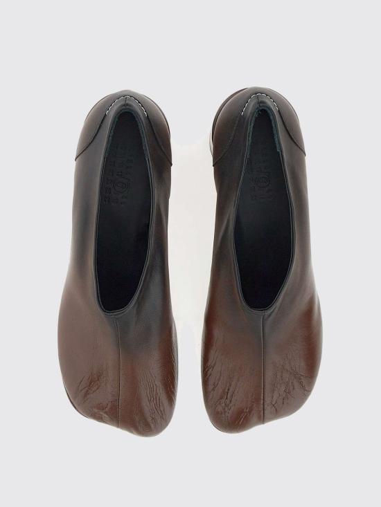 25FW MM6 메종마르지엘라 뮬/슬리퍼 S66WL0067P7439 HB099 Brown - MM6 MAISON MARGIELA