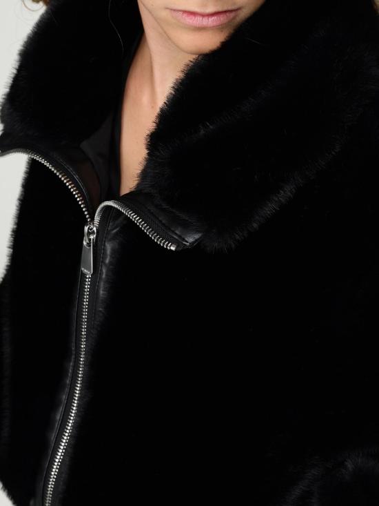 25FW 핑코 코트 105399A2PI Z99 Black - PINKO