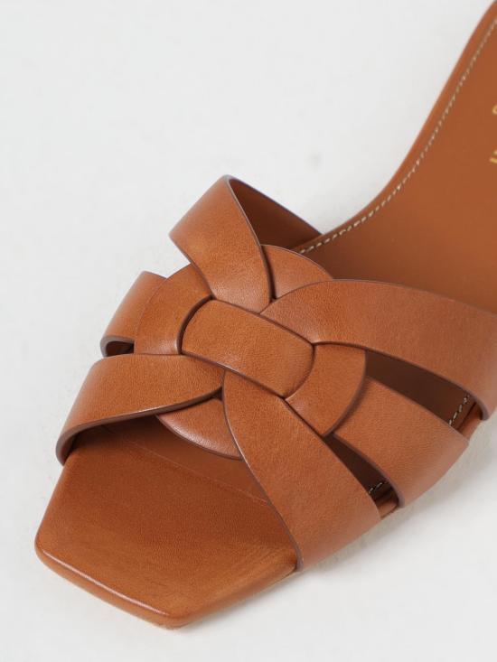 25FW 생로랑 힐/펌프스 571952BDA00 2206 Brown - SAINT LAURENT