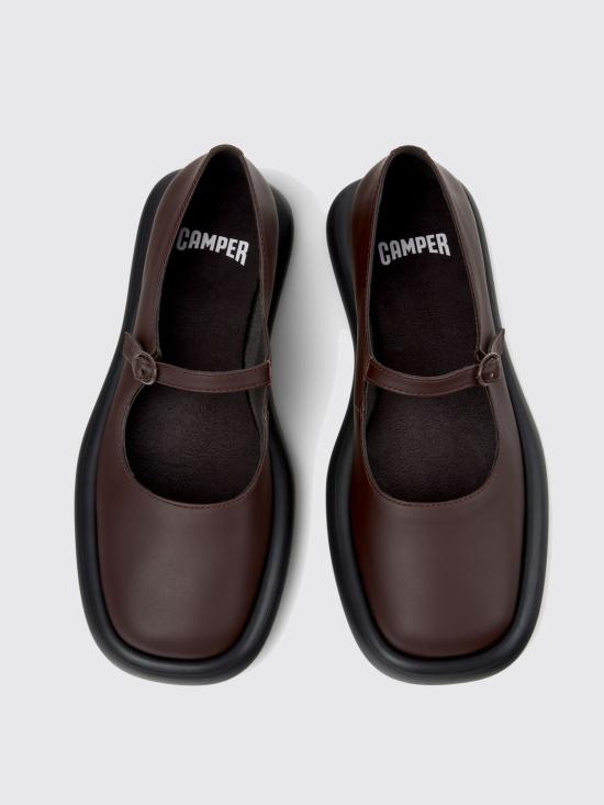 26SS 캠퍼 플랫 슈즈 K201809 002 ONDA 0 Burgundy - CAMPER