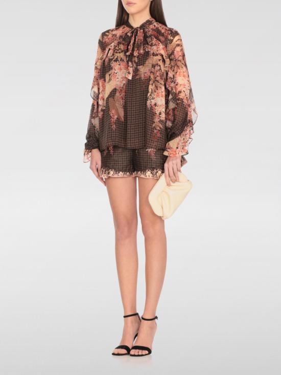 25SS 짐머만 숏팬츠 3838AS251 BLF Black - ZIMMERMANN