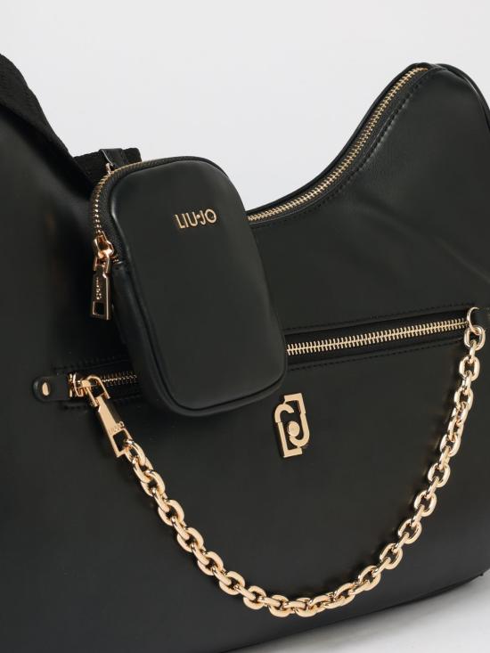 25FW 리우조 숄더백 AF5322E0077 22222 Black - LIU JO