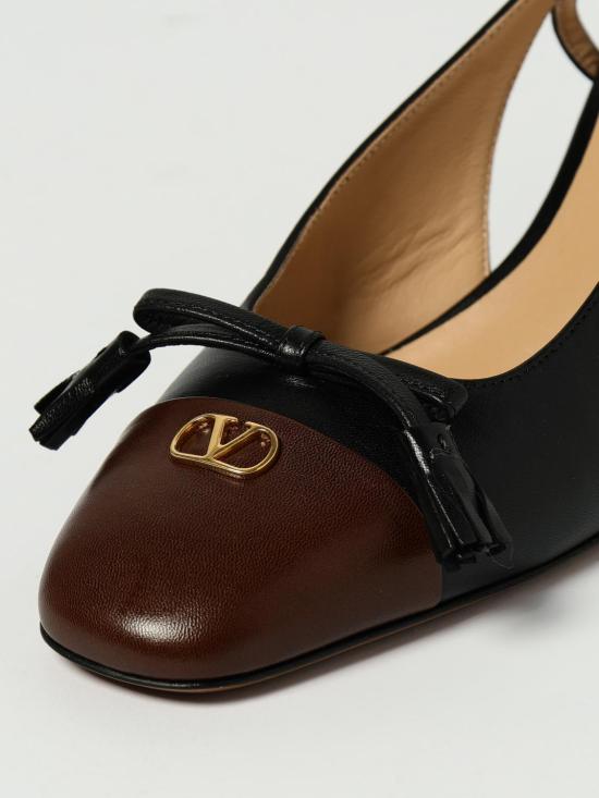 25FW 발렌티노 가라바니 발렛 두 로이 60mm 슬링백 펌프스  7W2S0MH9DDT BXV Black - VALENTINO GARAVANI