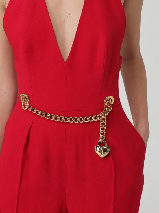  모스키노 점프수트 04080533 8116 Red - MOSCHINO