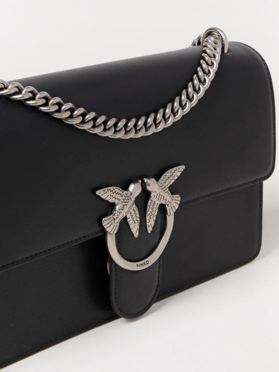 25FW 핑코 숄더백 100941A0F1 Z99O Black 1 - PINKO