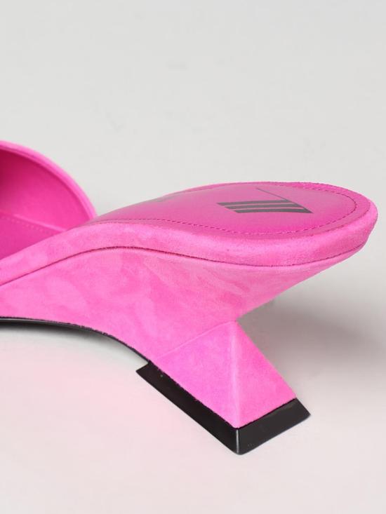  디 아티코 뮬/슬리퍼 232WS605L007 168 Fuchsia - THE ATTICO