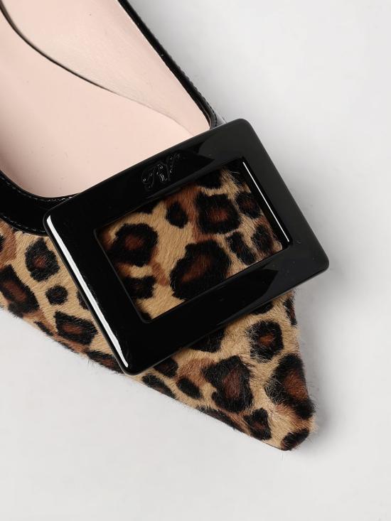 25FW 로저비비에 고메틴 발레리나 플랫 RVW57537410URU 0T69 Natural - ROGER VIVIER