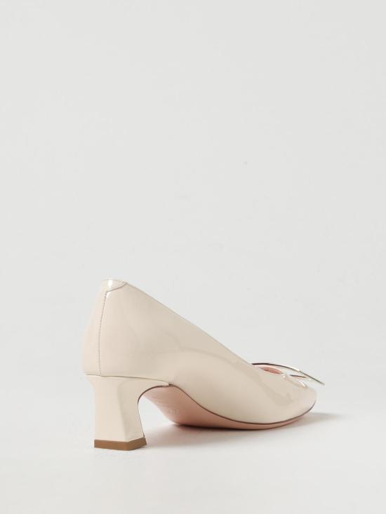 26SS 로저비비에 트럼펫 메탈 버클 펌프스 RVW44815280D1P C019 Yellow Cream - ROGER VIVIER