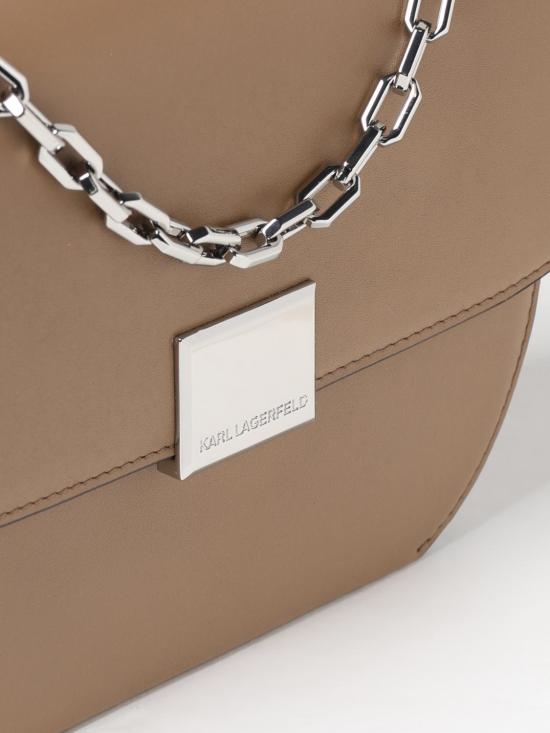  칼라거펠트 크로스백 245W3057 798 Brown - KARL LAGERFELD